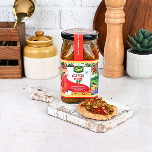 THE LITTLE FARM CO Red Chilli Pickle